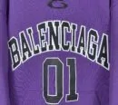 Balenciaga Basketball Style Hooded Sweatshirt