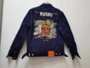 Evisu Cotton Jacket Double Dog Embroidered