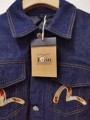 Evisu Cotton Jacket Double Dog Embroidered