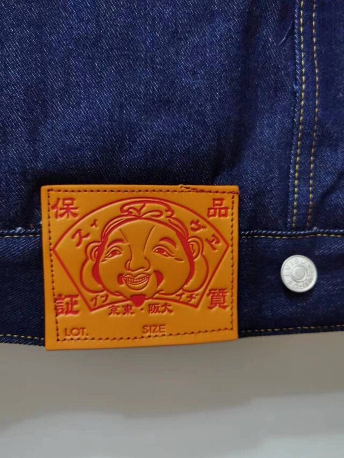 Evisu Cotton Jacket Double Dog Embroidered - Image 7