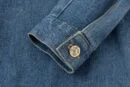 Designer Mens Old washing Denim Jacket Men Casual Loose Jackets