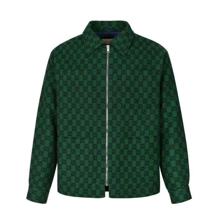 Gucci Brushed Wool Flannel Jacket
