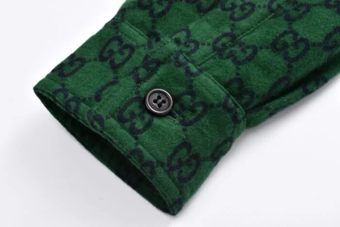 Gucci Brushed Wool Flannel Jacket - Image 5