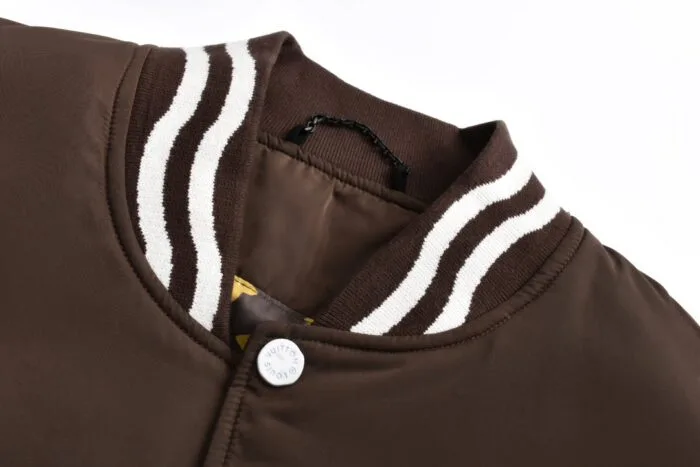 Embroidered Varsity Jacket - Image 3